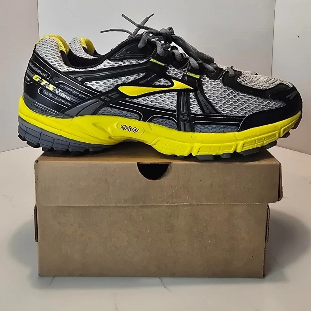 Brooks Adrenaline GTA 11th edition 1100881D721 Black Yellow Men's - 11.5 US